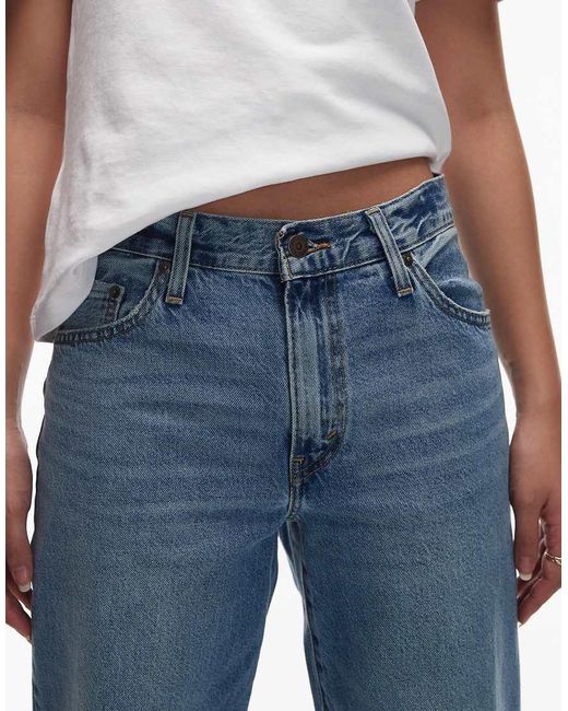Levi's Blue baggy Dad Jeans