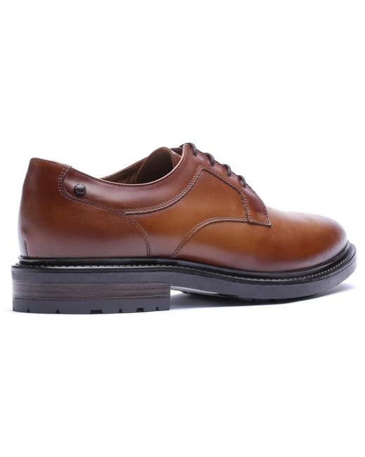 Base London Brown Carter Lace Up Shoe for men