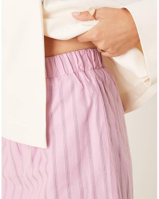 Glamorous Pink Side Split Shorts