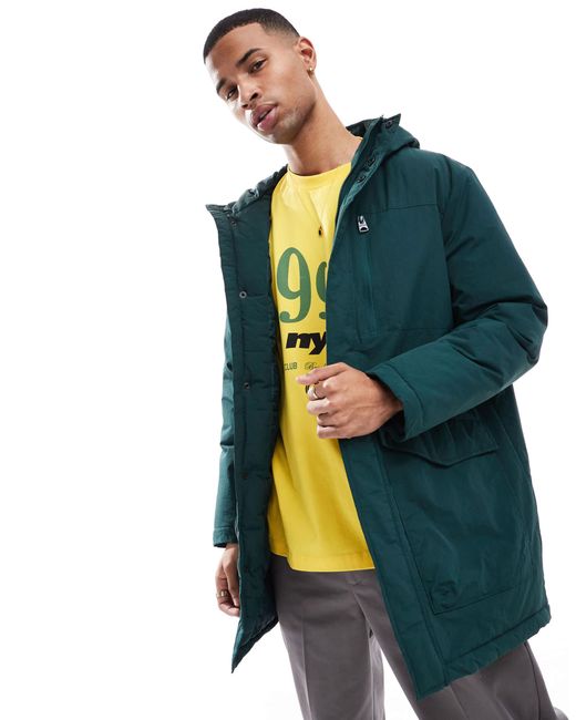 Parka déperlante à capuche - foncé Only & Sons pour homme en coloris Green