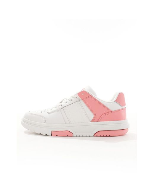 Tommy Hilfiger White Brooklyn Leather Sneakers