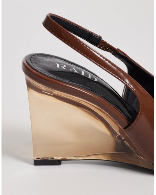 Raid Brown – louna – slingback-schuhe