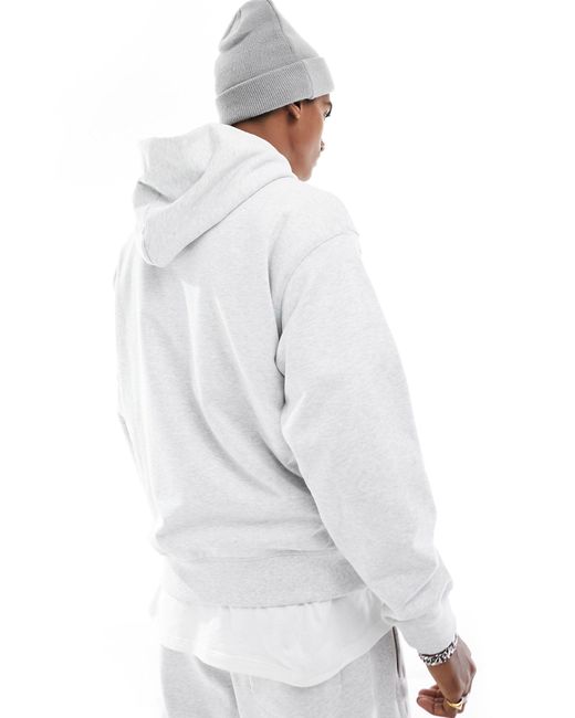 Sudadera con capucha New Balance de hombre de color White