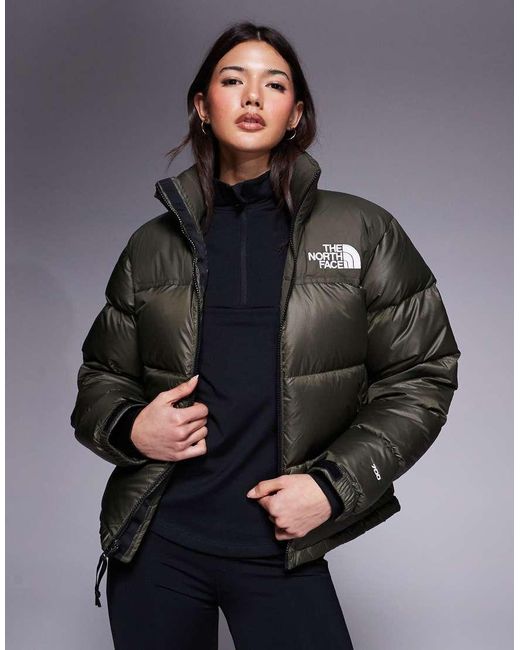 The North Face Gray 1996 Retro Nuptse Puffer Jacket