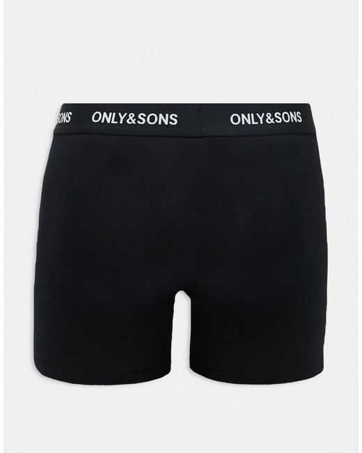 Lot Only & Sons pour homme en coloris Black