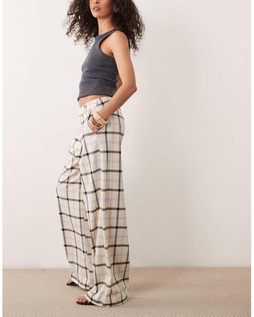 ASOS Multicolor Wide Leg Pants