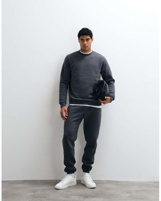 ASOS Blue Essentials Sweatshirt for men