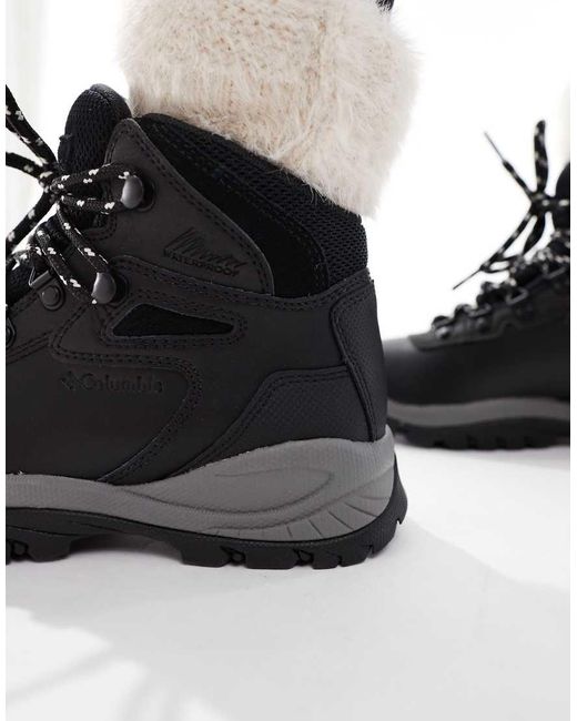 Columbia Black Newton Ridge Plus Boots