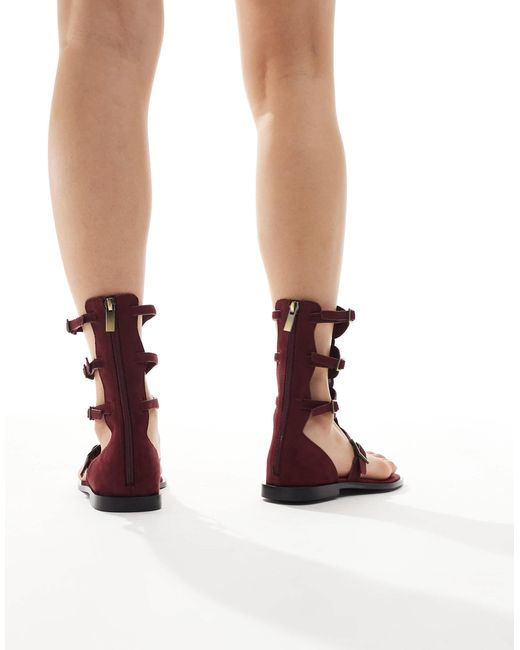 Stradivarius Brown Gladiator Sandal