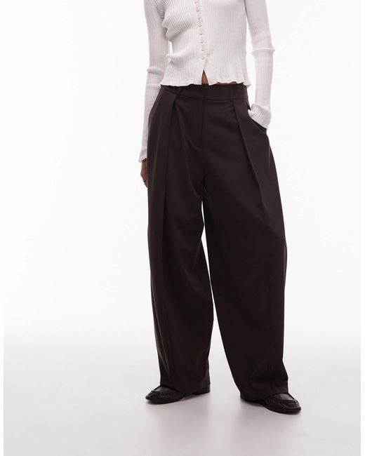 ASOS White Tailored Cocoon Pants