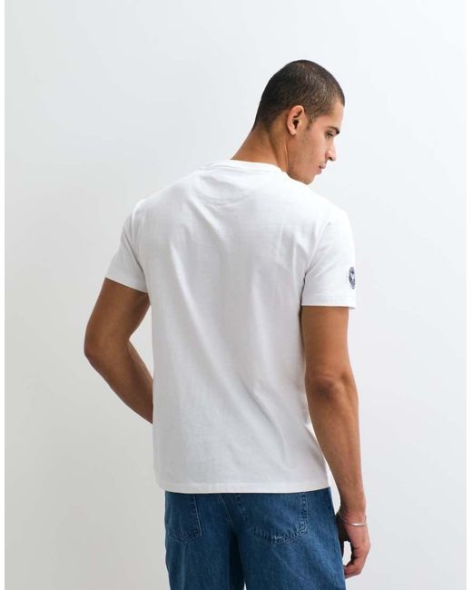 Polo Ralph Lauren Blue Wimbledon Capsule Retro Print T-Shirt for men
