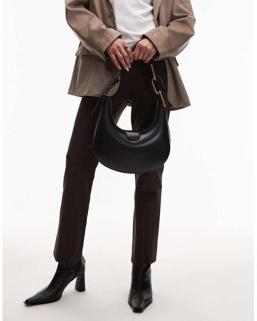 Charles & Keith Black Kora Shoulder Bag