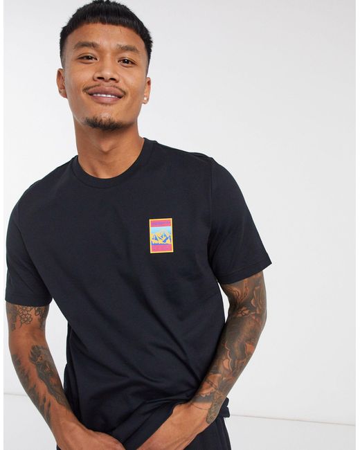 adidas Originals Adiplore T-shirt With Back Print in Black for Men | Lyst