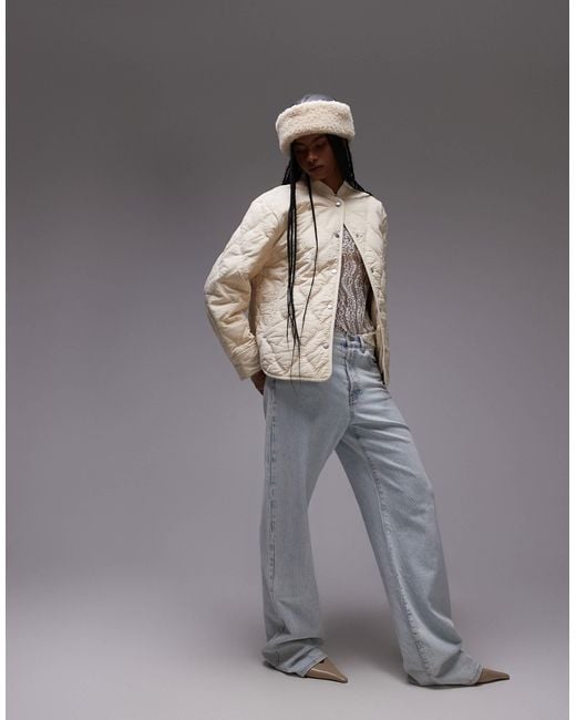 & Other Stories Gray – steppjacke