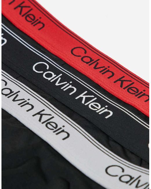 Micro Stretch di Calvin Klein in Black da Uomo