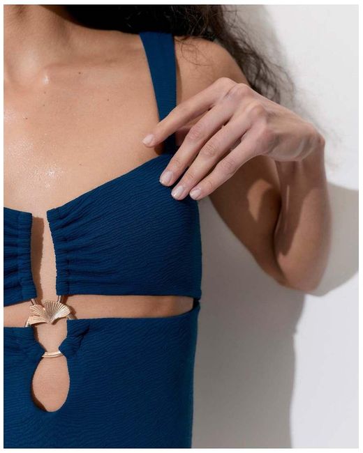 Bluebella Blue Cadiz Wired Swimsuit