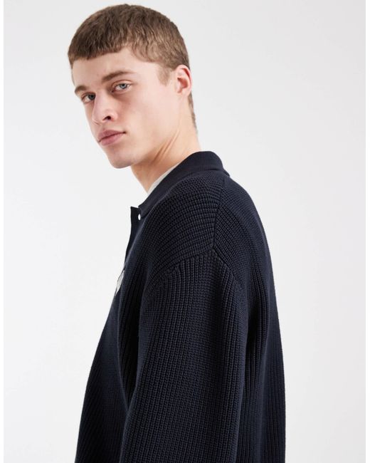 Lacoste – strickpullover in Blue für Herren