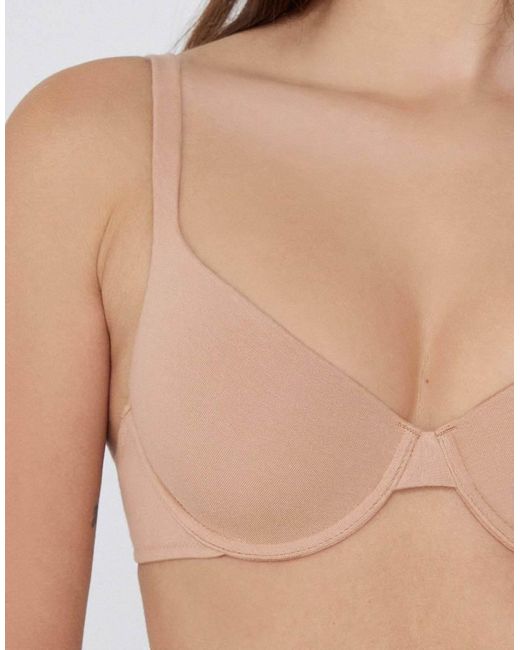Tezenis Natural Athens Cotton Push-Up Bra