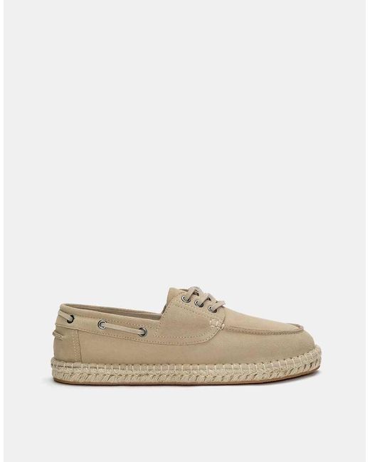 Scarpe Da Barca di Pull&Bear in White da Uomo