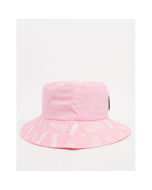 PUMA X Von Dutch Bucket Hat in Pink | Lyst