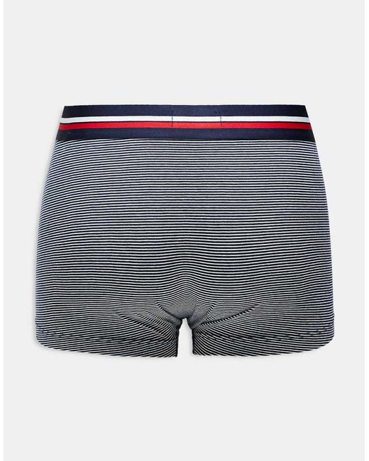 Lacoste Blue 3 Pack Trunks for men