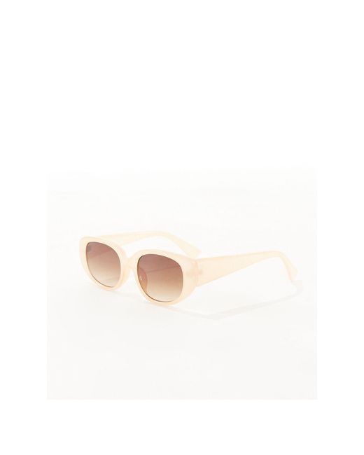 Object Multicolor Oval Frame Sunglasses