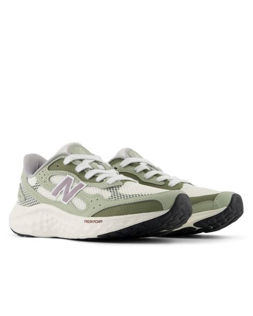 New Balance Gray Fresh Foam Arishi V4 Tiralux Trainers