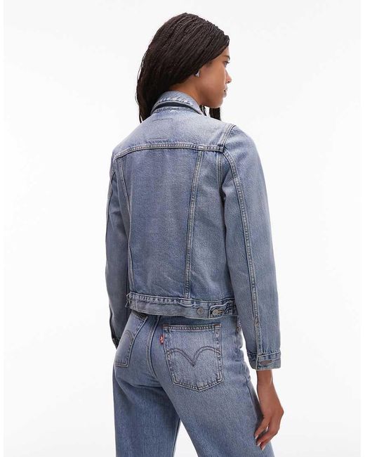 Levi's Blue Original Denim Trucker Jacket