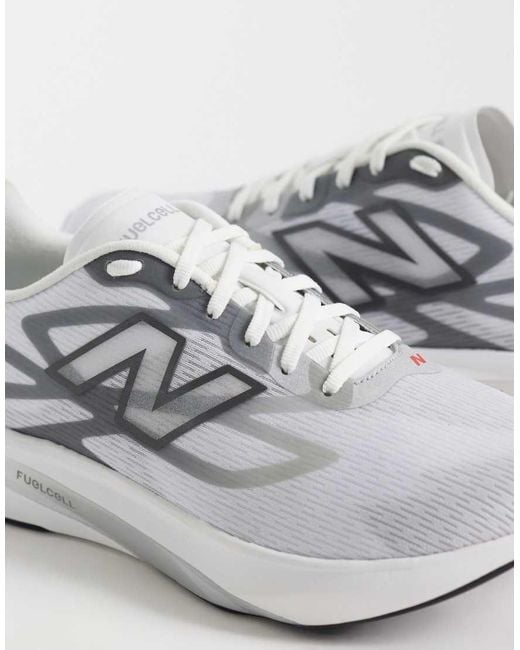 New Balance White Flite-r Running Trainers for men
