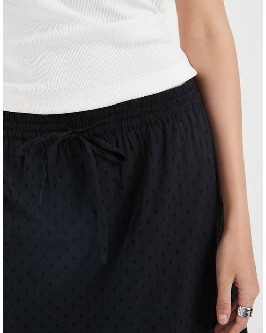 Vero Moda White Dobby Texture Boho Maxi Skirt