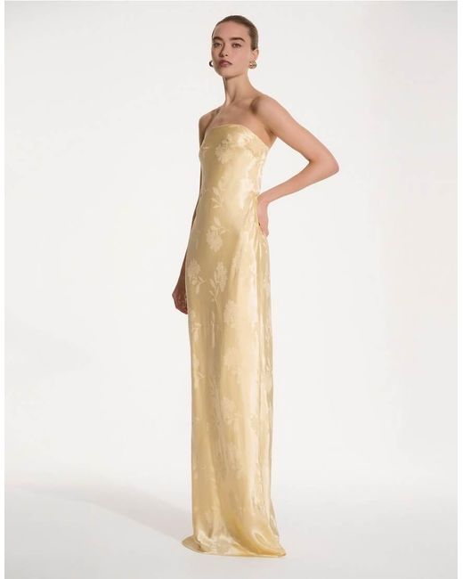 OMNES Natural Amdra Jacquard Dress