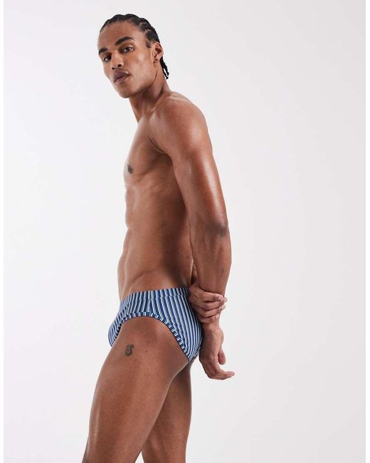 ASOS Blue Swim Briefs for men