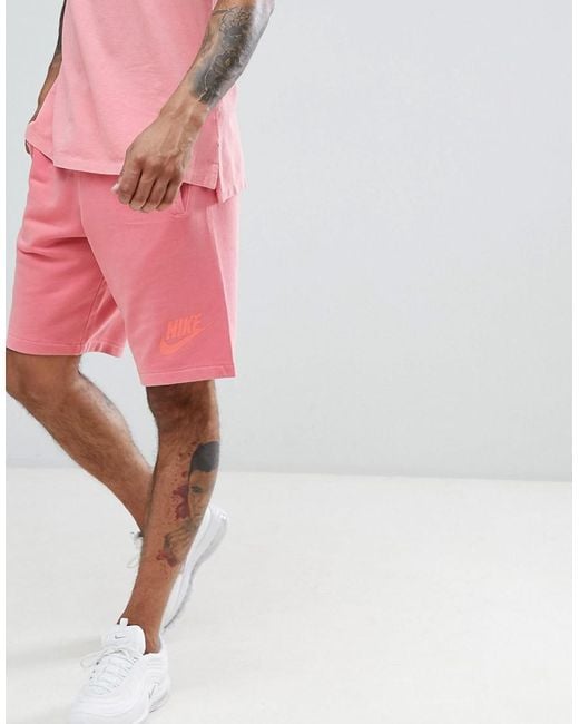 nike pink shorts for men