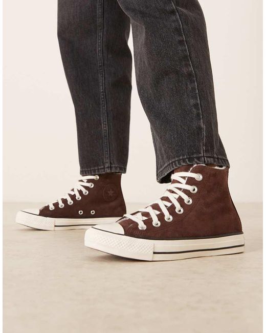 Converse Black Chuck Taylor All Star Hi Trainers