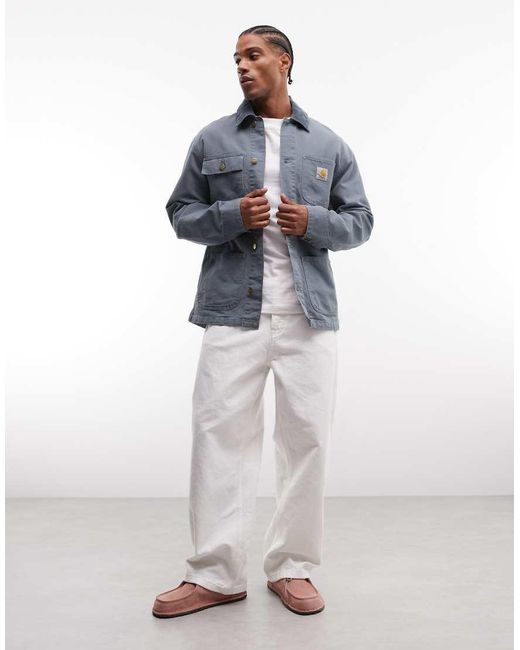 Carhartt White Michigan Coat for men