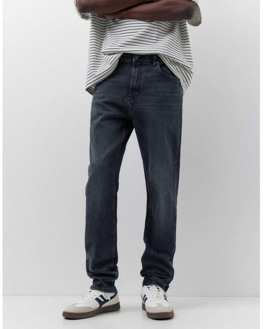 Jean slim - lavande Pull&Bear pour homme en coloris Gray