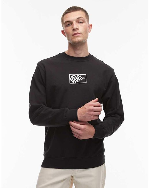 Blocked Box di Vans in Black da Uomo