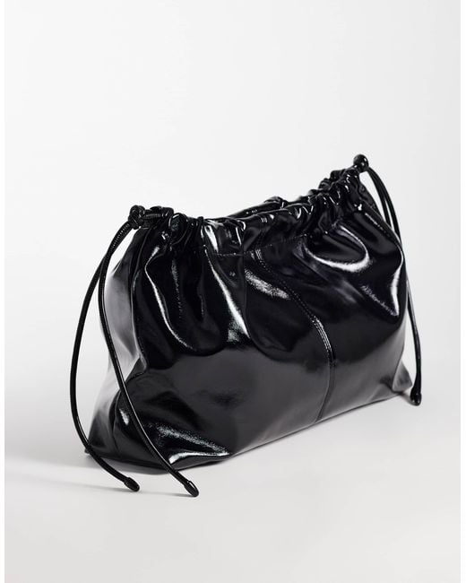 ASOS Black Drawstring Pouch