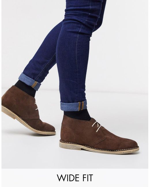 wide chukka boots