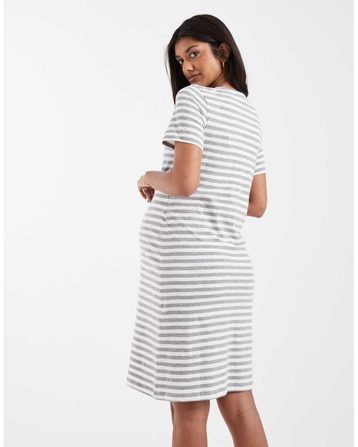 Mama.licious White Mamalicious Maternity 2 Function Nursing Nightdress