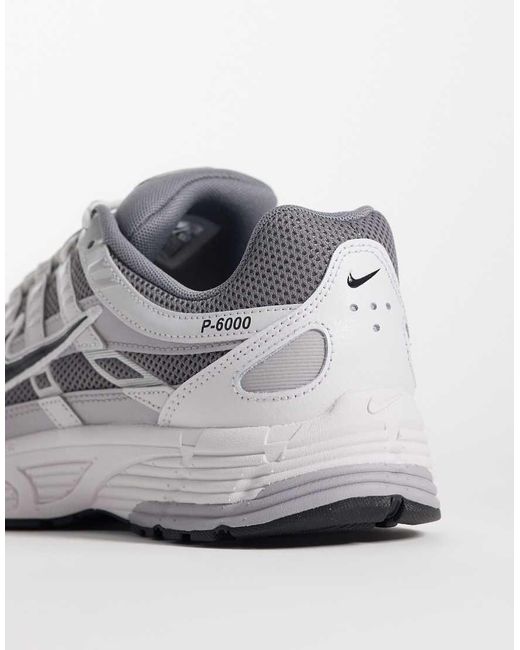 Nike White P-6000 Trainers for men