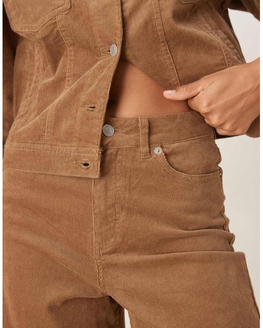 JJXX Natural Tokyo Wide Fit Trousers