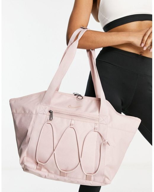Nike Pink One Tote Gym Bag