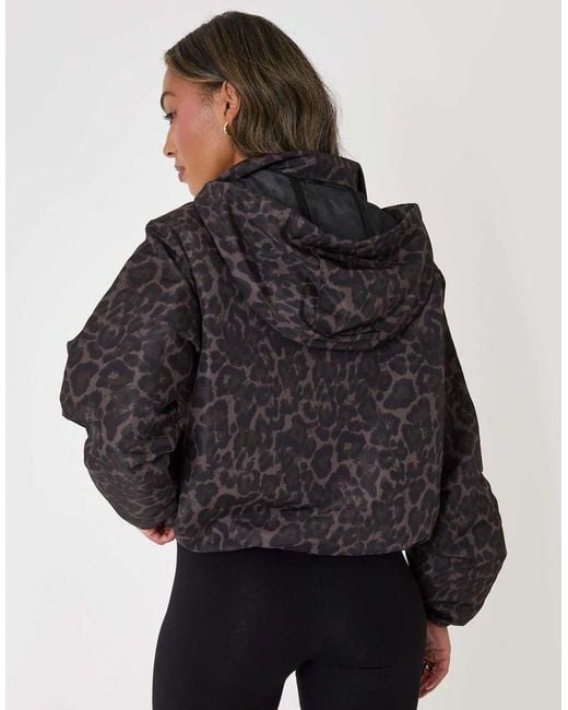 Threadbare Gray Showerproof Funnel Neck Rain Mac