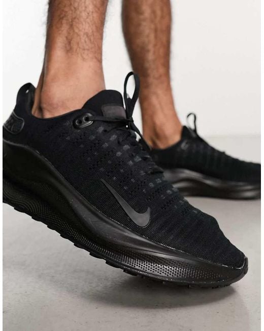 Nike Black React Infinity Run 4 Trainers for men