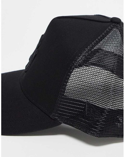 KTZ Blue Ny Yankees 9forty Trucker Cap