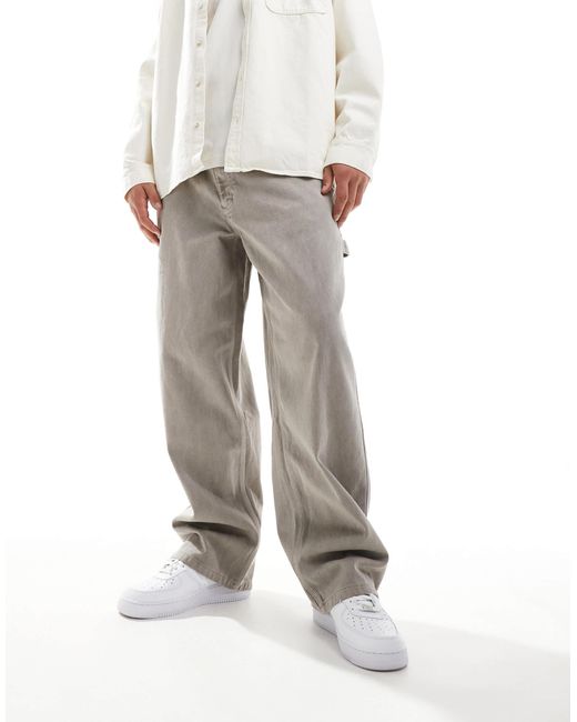 Nike Gray Carpenter Pants for men