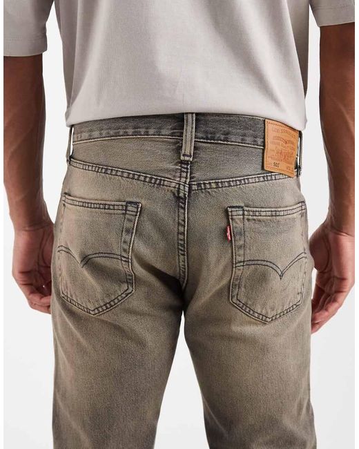 Levi's Natural 501 Original Straight Jeans for men