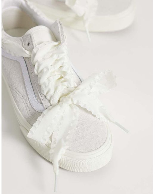 Vans White Old Skool Trainers