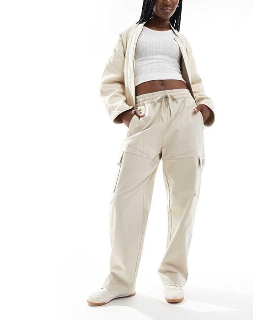 HERA White Cargo Pant